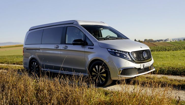 Mercedes EQV: grazie a Sortimo anche il camper diventa elettrico! - Foto 4 di 6