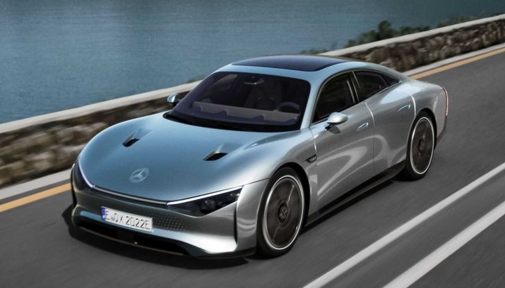 Mercedes Vision EQXX: il Concept elettrico vanta un’autonomia da 1.000 km - Foto 4 di 10