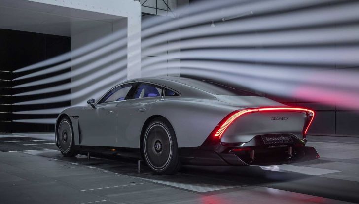 Mercedes Vision EQXX: il Concept elettrico vanta un’autonomia da 1.000 km - Foto 6 di 10