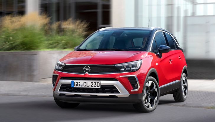 Opel Corsa e Crossland 2022: le Blitz Edition sono disponibili solo online - Foto 7 di 9