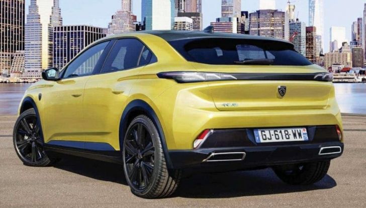 Peugeot 408: i primi dettagli del nuovo crossover francese - Foto 4 di 6