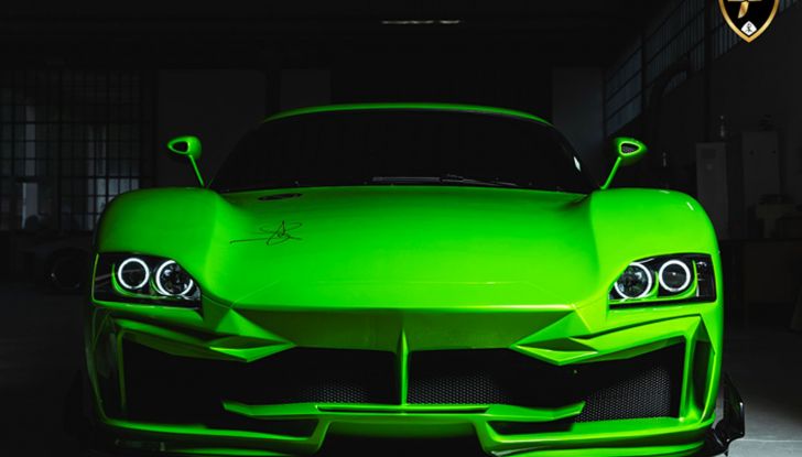 Sly Garage Anomalya: la supercar toscana debutta al Festival di Sanremo - Foto 13 di 13