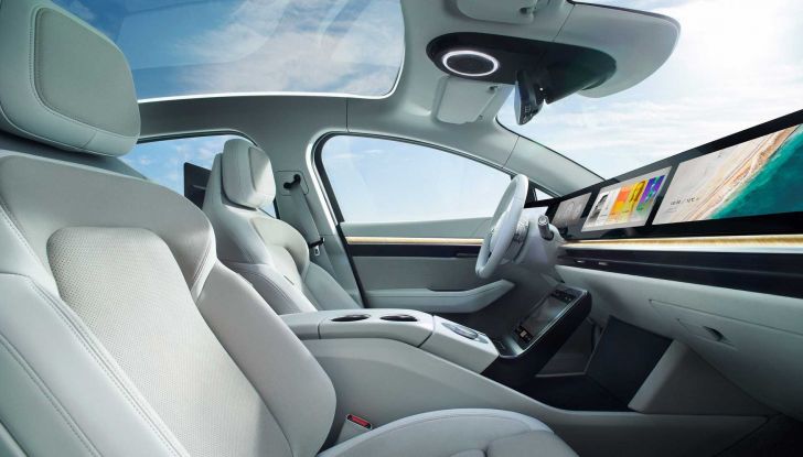 Sony Vision-S 02: la berlina elettrica diventa un SUV a sette posti - Foto 13 di 14