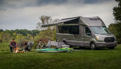 Thor Vision Vehicle: il prototipo di camper elettrico da 482 km di autonomia
