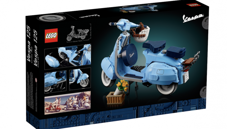 LEGO celebra Vespa, lo scooter più famoso del mondo - Foto 9 di 11