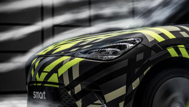Si chiama #1 il primo SUV 100% elettrico di Smart - Foto 3 di 11
