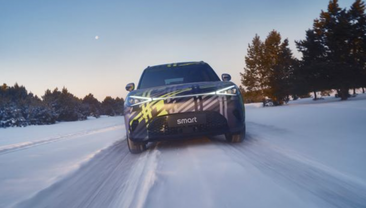 Si chiama #1 il primo SUV 100% elettrico di Smart - Foto 5 di 11