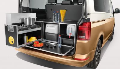 Volkswagen: arrivano i kit per trasformare Caddy, California e Caravelle in una casa ambulante