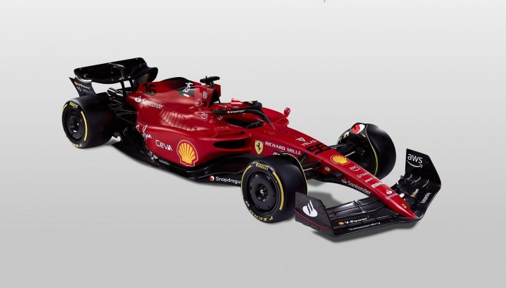 F1 2022 Ferrari F1-75 Leclerc Sainz