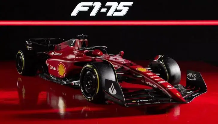 F1 2022 Ferrari F1-75 Leclerc Sainz