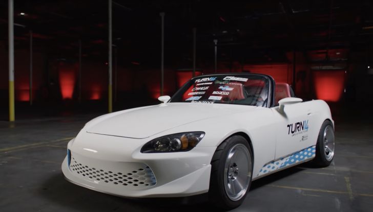 Honda S2000 powertrain Tesla
