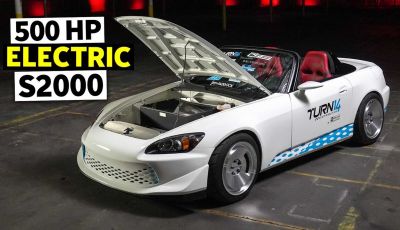 Ritorna la Honda S2000… ma con powertrain Tesla da 500 cavalli!