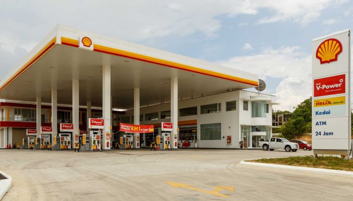 Shell stazioni carburante benzina 2022
