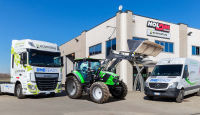 Etere dimetilico, il carburante sostitutivo del diesel per alimentare un Iveco Eurocargo