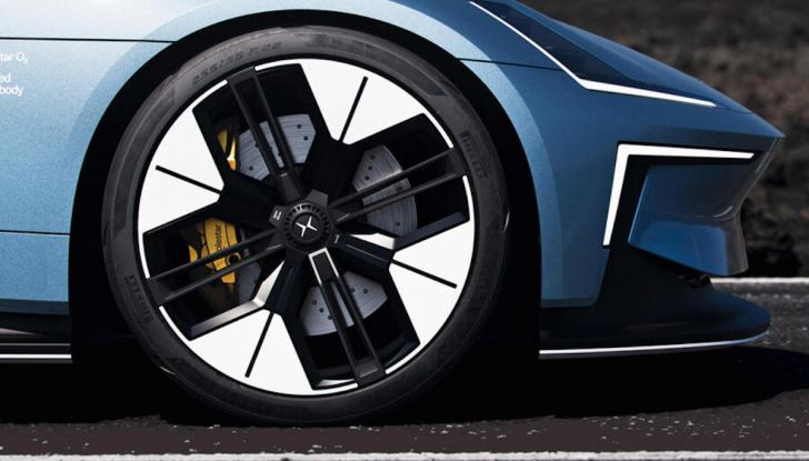 Polestar O2 Concept, l’elettrica cabrio - Foto 8 di 8