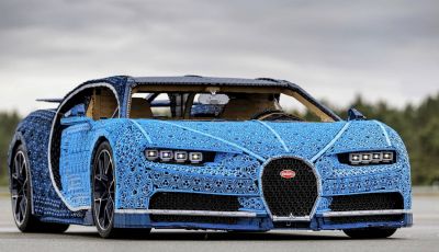 LEGO Technic da record: questa Bugatti Chiron elettrica funziona veramente!