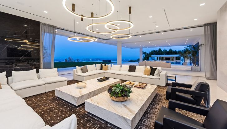 The One Miami villa garage supercar