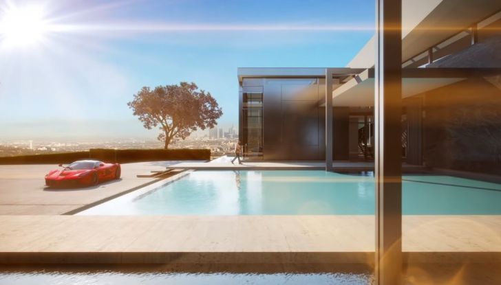 The One Miami villa garage supercar