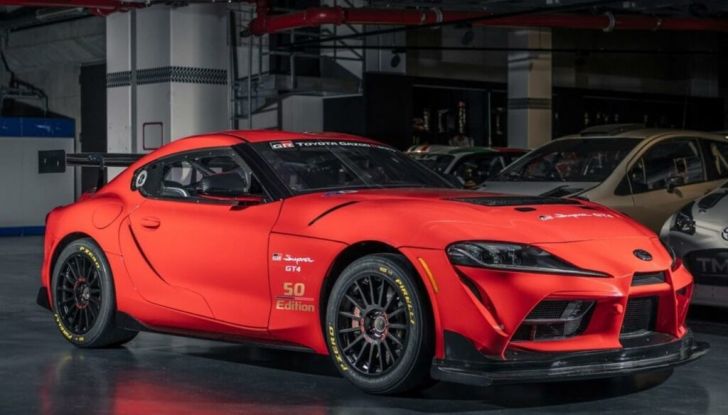 Toyota GR Supra GT4 50th Edition: la versione (stradale) da corsa in soli sei esemplari - Foto 1 di 12