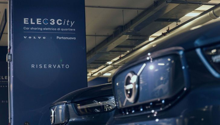 ELEC3City: le Volvo XC40 Recharge protagoniste del car-sharing urbano - Foto 8 di 22
