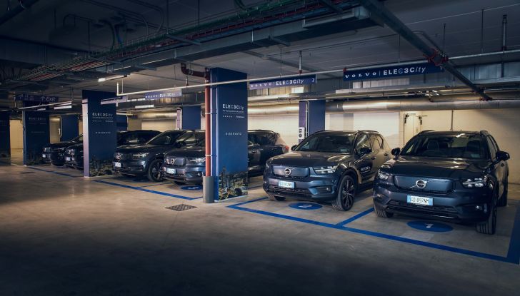 ELEC3City: le Volvo XC40 Recharge protagoniste del car-sharing urbano - Foto 9 di 22