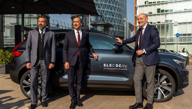 ELEC3City: le Volvo XC40 Recharge protagoniste del car-sharing urbano - Foto 15 di 22