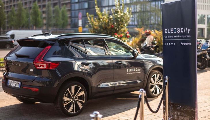 ELEC3City: le Volvo XC40 Recharge protagoniste del car-sharing urbano - Foto 18 di 22