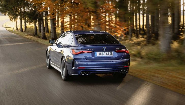 Alpina B4 Gran Coupé: la BMW M4 diventa ancora più sportiva - Foto 2 di 16