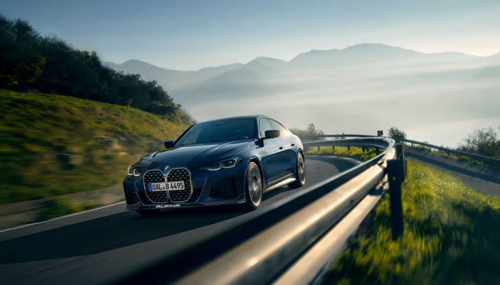 Alpina B4 Gran Coupé: la BMW M4 diventa ancora più sportiva - Foto 4 di 16