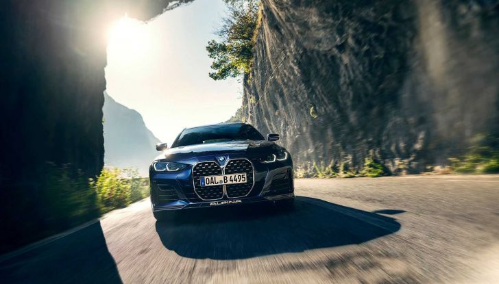Alpina B4 Gran Coupé: la BMW M4 diventa ancora più sportiva - Foto 5 di 16