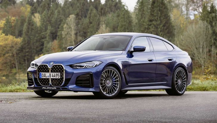 Alpina B4 Gran Coupé: la BMW M4 diventa ancora più sportiva - Foto 8 di 16