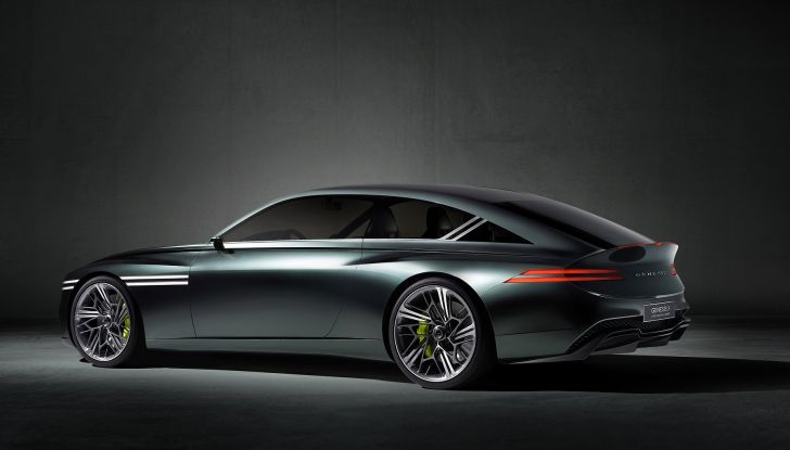 Genesis X Speedium Coupé: a New York debutta il concept elettrico in stile fastback - Foto 3 di 6