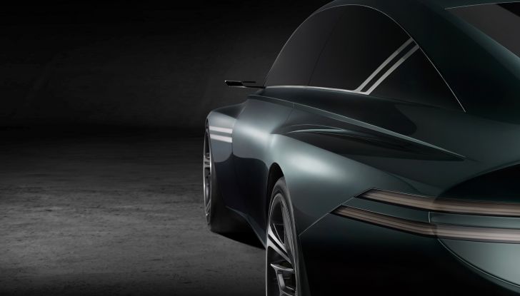 Genesis X Speedium Coupé: a New York debutta il concept elettrico in stile fastback - Foto 5 di 6