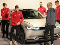 Hyundai Ioniq 5 diventa la “batteria” dello spot pubblicitario dell’AS Roma!