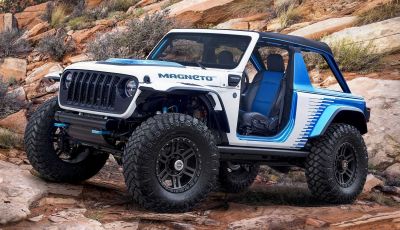 Jeep Wrangler Magneto: il SUV elettrico arriva a 625 CV e 1.150 Nm di coppia!