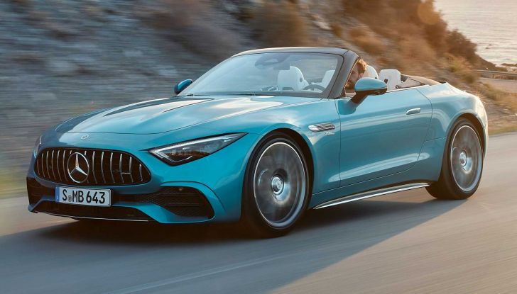Mercedes-AMG SL 43: la versione d’attacco della roadster tedesca ha 381 CV - Foto 2 di 16
