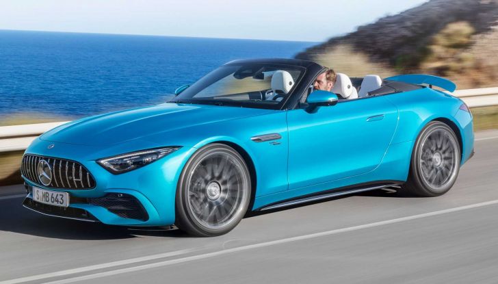Mercedes-AMG SL 43: la versione d’attacco della roadster tedesca ha 381 CV - Foto 3 di 16