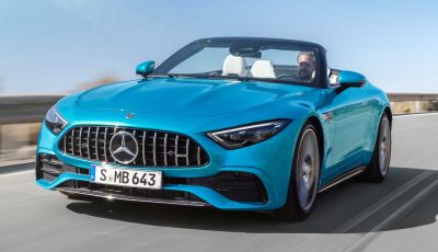 Mercedes-AMG SL 43: la versione d’attacco della roadster tedesca ha 381 CV