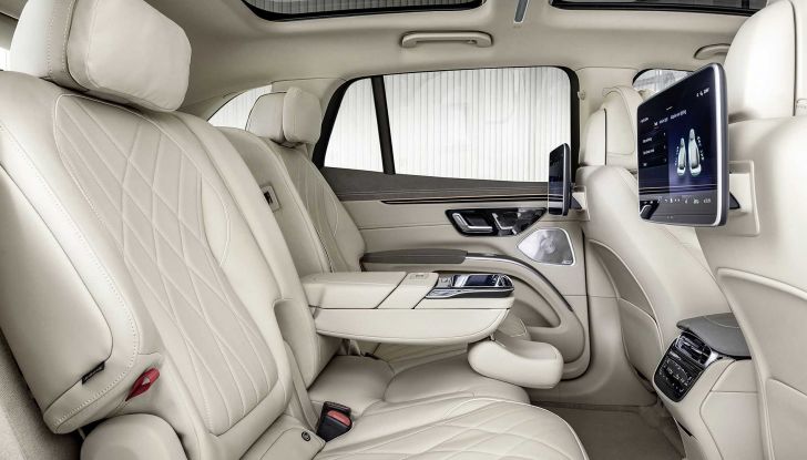 Mercedes EQS… SUV: l’ammiraglia elettrica passa all’assetto rialzato - Foto 15 di 16