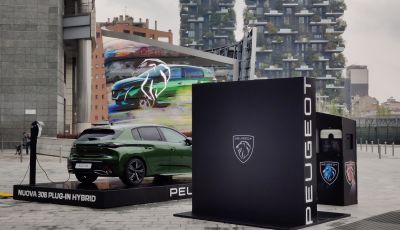 A Milano arriva Peugeot The Corner, la più grande affissione digitale d’Italia