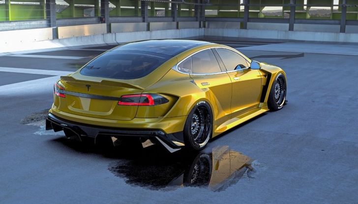 Con il kit Competition Carbon la Tesla Model S diventa cattivissima! - Foto 3 di 8
