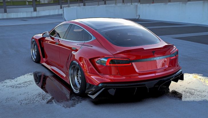 Con il kit Competition Carbon la Tesla Model S diventa cattivissima! - Foto 5 di 8
