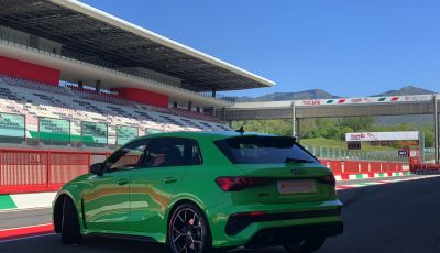 [VIDEO] Audi RS3 Sportback, prova in pista al Mugello: con l’RS Torque Splitter va anche di traverso!