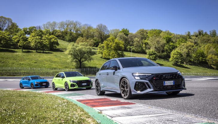 [VIDEO] Audi RS3 Sportback, prova in pista al Mugello: con l’RS Torque Splitter va anche di traverso! - Foto 8 di 28