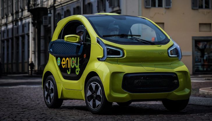 A Torino la flotta car sharing Enjoy di Eni diventa elettrica con 100 city car XEV YOYO - Foto 2 di 16