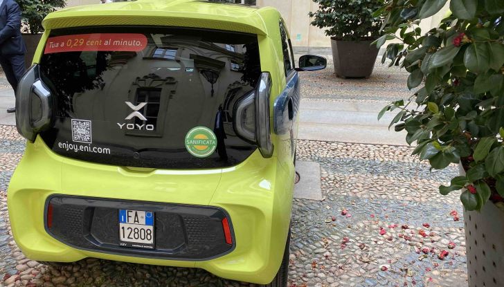 A Torino la flotta car sharing Enjoy di Eni diventa elettrica con 100 city car XEV YOYO - Foto 9 di 16