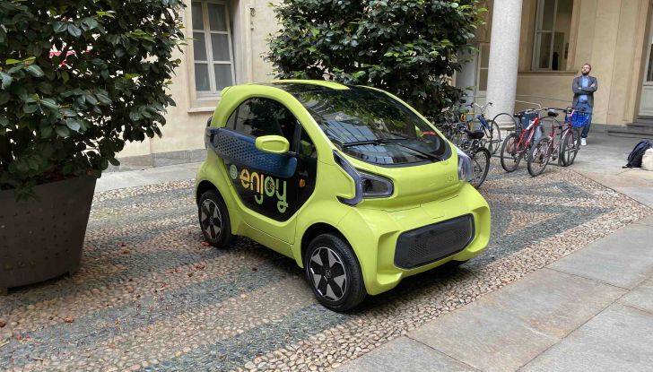 A Torino la flotta car sharing Enjoy di Eni diventa elettrica con 100 city car XEV YOYO - Foto 5 di 16