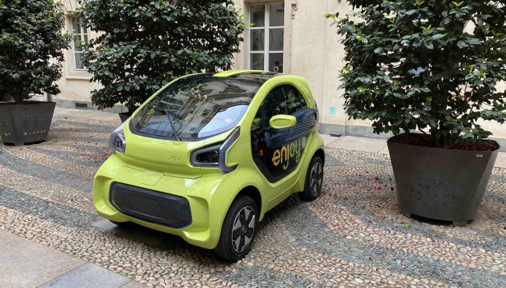 A Torino la flotta car sharing Enjoy di Eni diventa elettrica con 100 city car XEV YOYO - Foto 1 di 16