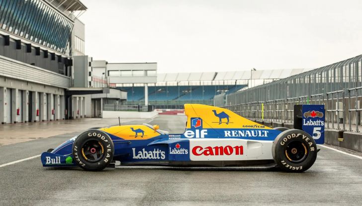 Nigel Mansell mette all’asta le sue F1: c’è anche la Williams del “passaggio” a Senna - Foto 11 di 36