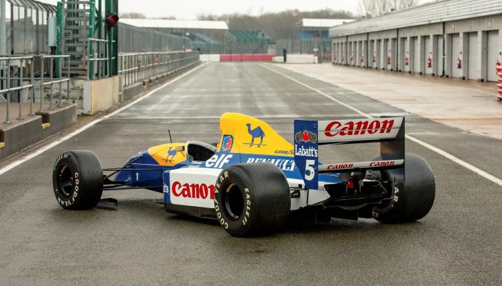 Nigel Mansell mette all’asta le sue F1: c’è anche la Williams del “passaggio” a Senna - Foto 12 di 36